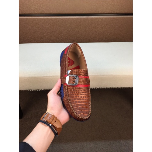 Replica Armani Casual Shoes For Men #752938 $81.00 USD for Wholesale
