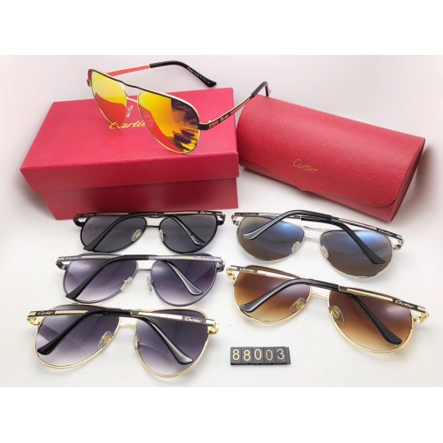 Replica Cartier Fashion Sunglasses #753060 $25.00 USD for Wholesale
