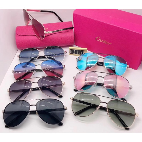 Replica Cartier Fashion Sunglasses #753100 $25.00 USD for Wholesale