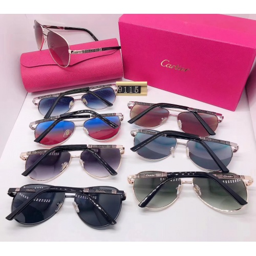 Replica Cartier Fashion Sunglasses #753100 $25.00 USD for Wholesale