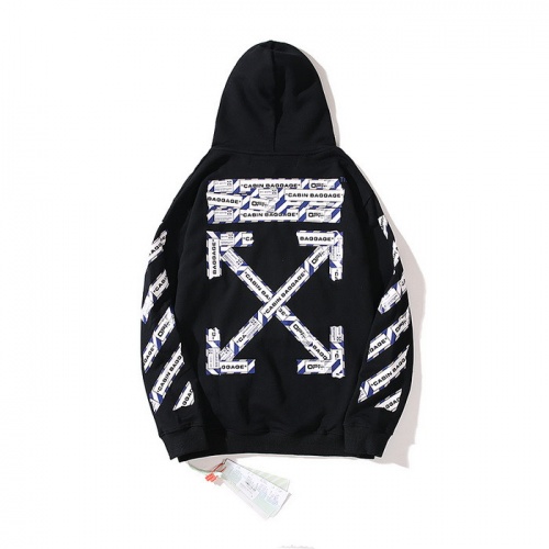 Off-White Hoodies Long Sleeved For Men #753111 $52.00 USD, Wholesale Replica Off-White Hoodies