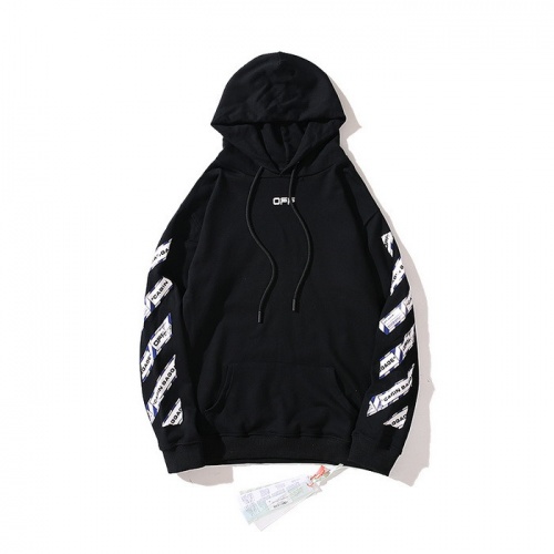 Replica Off-White Hoodies Long Sleeved For Men #753111 $52.00 USD for Wholesale