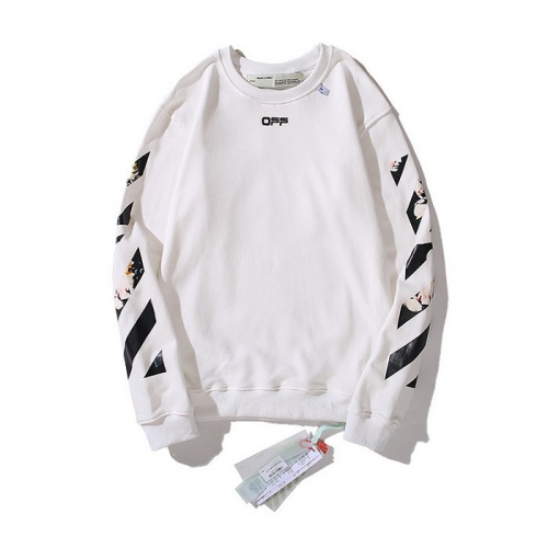 Replica Off-White Hoodies Long Sleeved For Men #753125 $45.00 USD for Wholesale