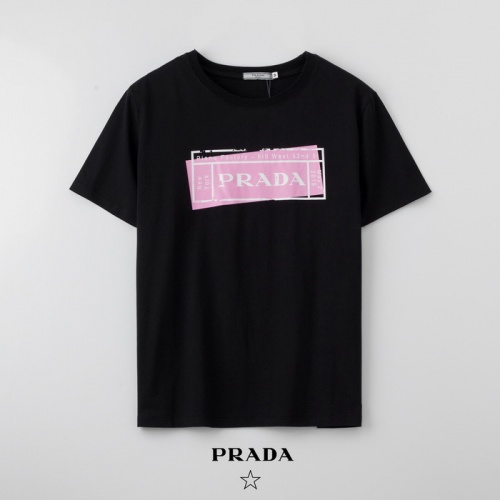 Prada T-Shirts Short Sleeved For Men #753141 $27.00 USD, Wholesale Replica Prada T-Shirts