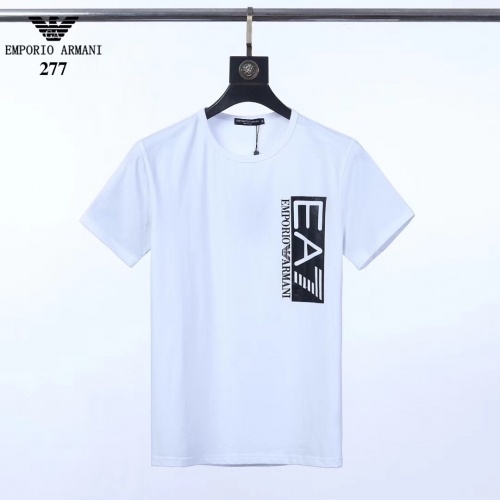 Armani T-Shirts Short Sleeved For Men #753346 $25.00 USD, Wholesale Replica Armani T-Shirts