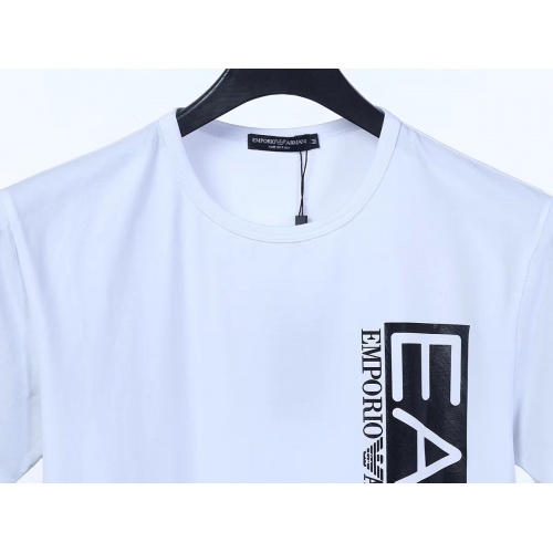 Replica Armani T-Shirts Short Sleeved For Men #753346 $25.00 USD for Wholesale