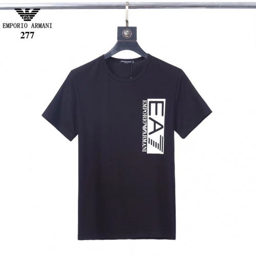 Armani T-Shirts Short Sleeved For Men #753347 $25.00 USD, Wholesale Replica Armani T-Shirts