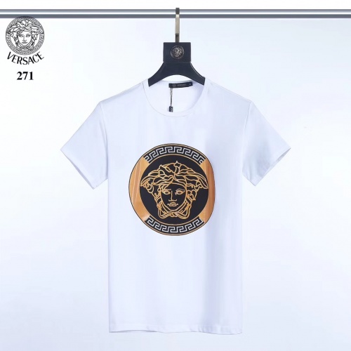 Versace T-Shirts Short Sleeved For Men #753381 $25.00 USD, Wholesale Replica Versace T-Shirts