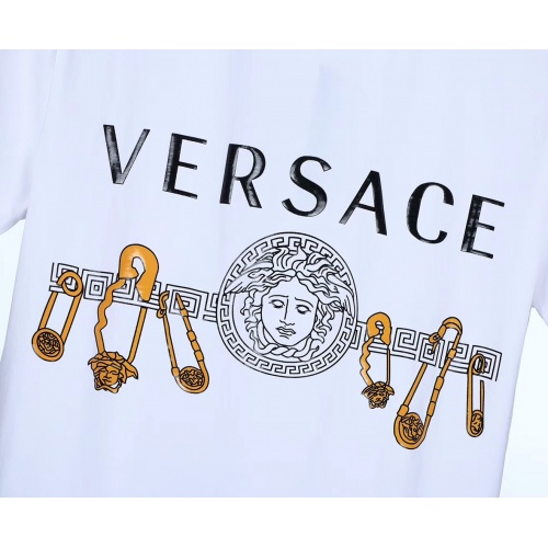 Replica Versace T-Shirts Short Sleeved For Men #753395 $25.00 USD for Wholesale