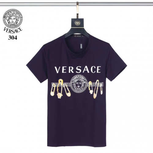 Versace T-Shirts Short Sleeved For Men #753396 $25.00 USD, Wholesale Replica Versace T-Shirts