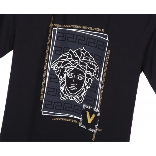 Replica Versace T-Shirts Short Sleeved For Men #753401 $25.00 USD for Wholesale