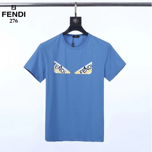Fendi T-Shirts Short Sleeved For Men #753415 $25.00 USD, Wholesale Replica Fendi T-Shirts