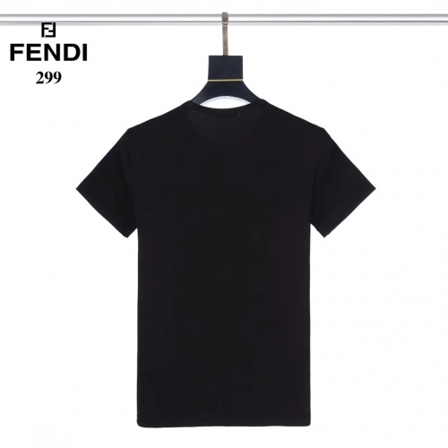 Replica Fendi T-Shirts Short Sleeved For Men #753418 $25.00 USD for Wholesale