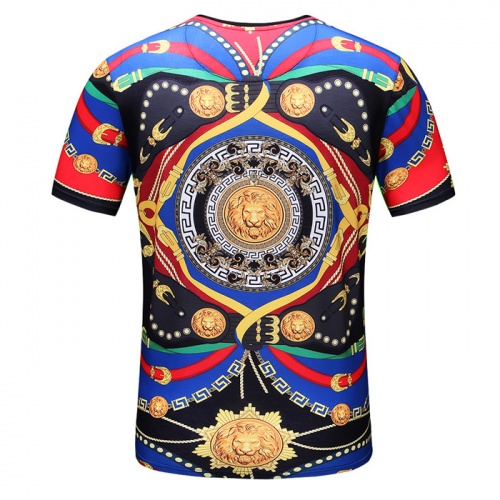 Replica Versace T-Shirts Short Sleeved For Men #753422 $26.00 USD for Wholesale