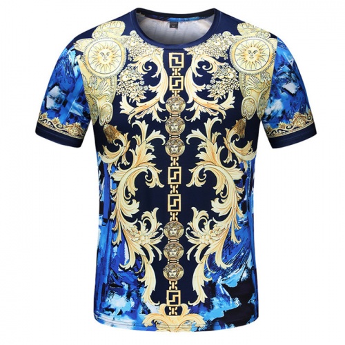 Versace T-Shirts Short Sleeved For Men #753423 $26.00 USD, Wholesale Replica Versace T-Shirts
