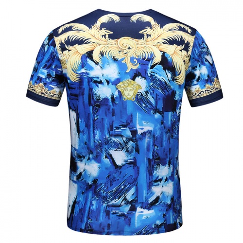 Replica Versace T-Shirts Short Sleeved For Men #753423 $26.00 USD for Wholesale