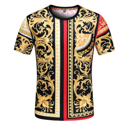 Versace T-Shirts Short Sleeved For Men #753425 $26.00 USD, Wholesale Replica Versace T-Shirts