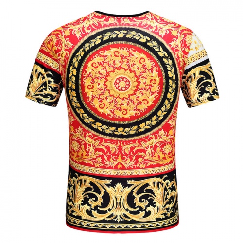 Replica Versace T-Shirts Short Sleeved For Men #753425 $26.00 USD for Wholesale