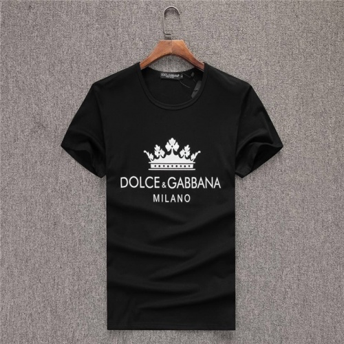 Dolce &amp; Gabbana D&amp;G T-Shirts Short Sleeved For Men #754055 $24.00 USD, Wholesale Replica Dolce &amp; Gabbana D&amp;G T-Shirts