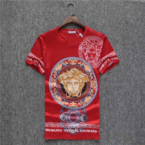 Versace T-Shirts Short Sleeved For Men #754057 $24.00 USD, Wholesale Replica Versace T-Shirts