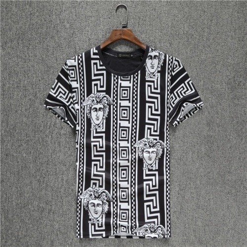 Versace T-Shirts Short Sleeved For Men #754064 $24.00 USD, Wholesale Replica Versace T-Shirts