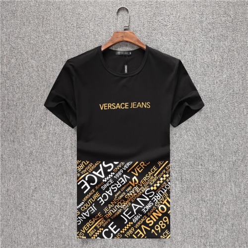 Versace T-Shirts Short Sleeved For Men #754068 $24.00 USD, Wholesale Replica Versace T-Shirts