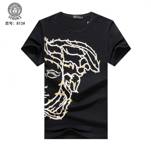 Versace T-Shirts Short Sleeved For Men #754145 $24.00 USD, Wholesale Replica Versace T-Shirts