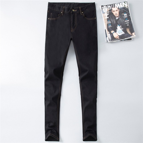 Replica Fendi Jeans For Men #754230 $45.00 USD for Wholesale