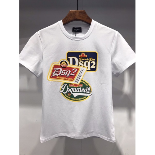 Dsquared T-Shirts Short Sleeved For Men #754611 $24.00 USD, Wholesale Replica Dsquared T-Shirts