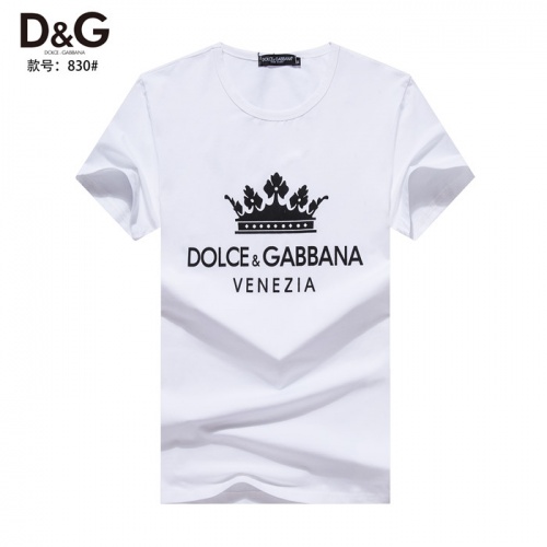 Dolce &amp; Gabbana D&amp;G T-Shirts Short Sleeved For Men #754630 $24.00 USD, Wholesale Replica Dolce &amp; Gabbana D&amp;G T-Shirts