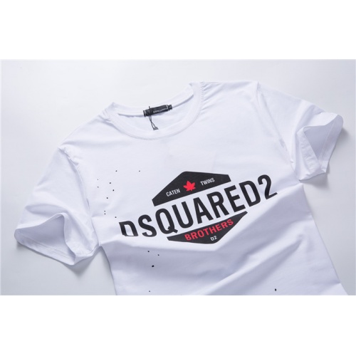 Replica Dsquared T-Shirts Short Sleeved For Men #754686 $24.00 USD for Wholesale