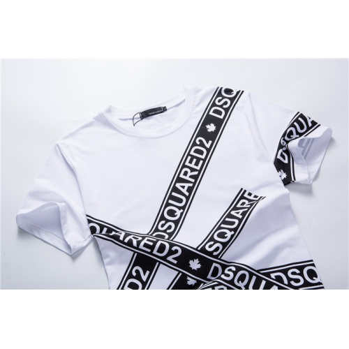 Replica Dsquared T-Shirts Short Sleeved For Men #754692 $24.00 USD for Wholesale