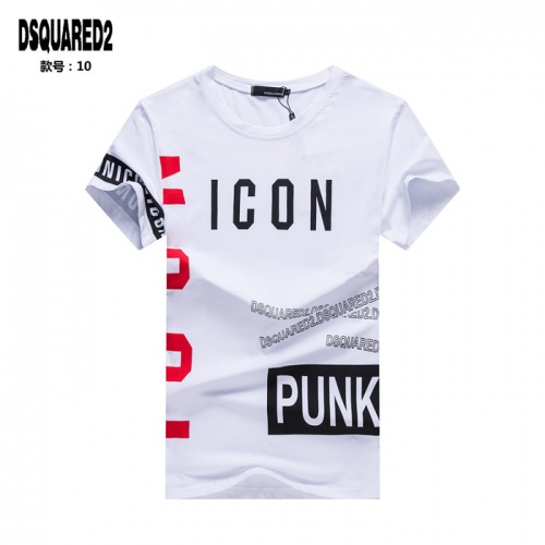 Dsquared T-Shirts Short Sleeved For Men #754694 $24.00 USD, Wholesale Replica Dsquared T-Shirts