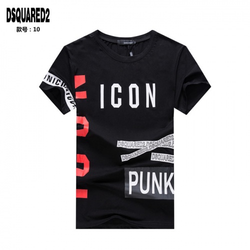 Dsquared T-Shirts Short Sleeved For Men #754695 $24.00 USD, Wholesale Replica Dsquared T-Shirts