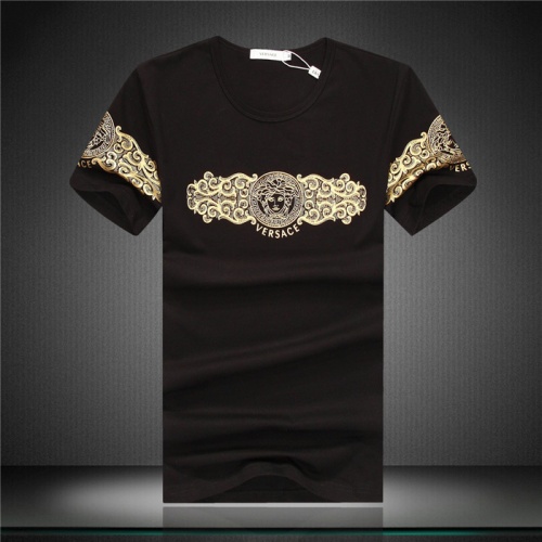 Versace T-Shirts Short Sleeved For Men #754853 $24.00 USD, Wholesale Replica Versace T-Shirts