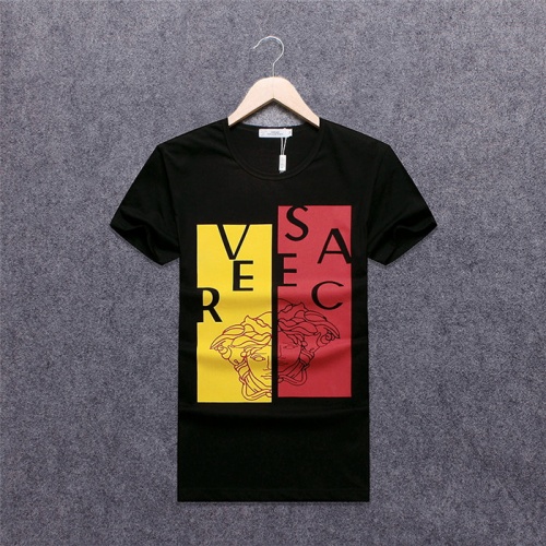 Versace T-Shirts Short Sleeved For Men #754862 $24.00 USD, Wholesale Replica Versace T-Shirts