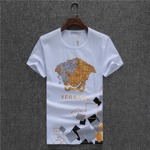 Versace T-Shirts Short Sleeved For Men #754868 $24.00 USD, Wholesale Replica Versace T-Shirts