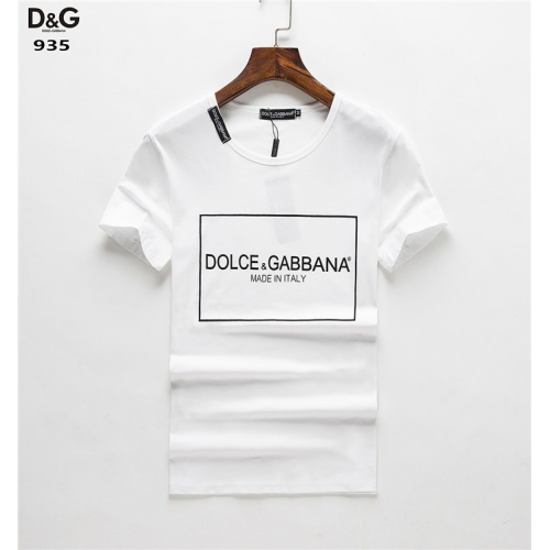 Dolce &amp; Gabbana D&amp;G T-Shirts Short Sleeved For Men #755017 $24.00 USD, Wholesale Replica Dolce &amp; Gabbana D&amp;G T-Shirts
