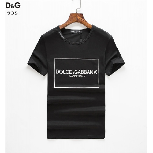 Dolce &amp; Gabbana D&amp;G T-Shirts Short Sleeved For Men #755018 $24.00 USD, Wholesale Replica Dolce &amp; Gabbana D&amp;G T-Shirts