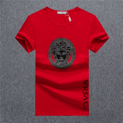 Versace T-Shirts Short Sleeved For Men #755064 $24.00 USD, Wholesale Replica Versace T-Shirts