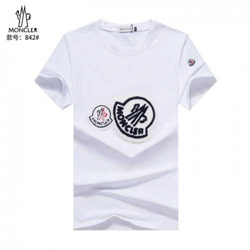 Moncler T-Shirts Short Sleeved For Men #755202 $25.00 USD, Wholesale Replica Moncler T-Shirts