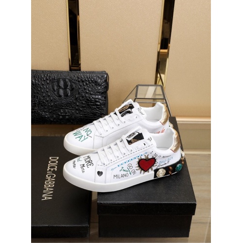 Dolce &amp; Gabbana D&amp;G Casual Shoes For Men #755778 $97.00 USD, Wholesale Replica Dolce &amp; Gabbana D&amp;G Casual Shoes