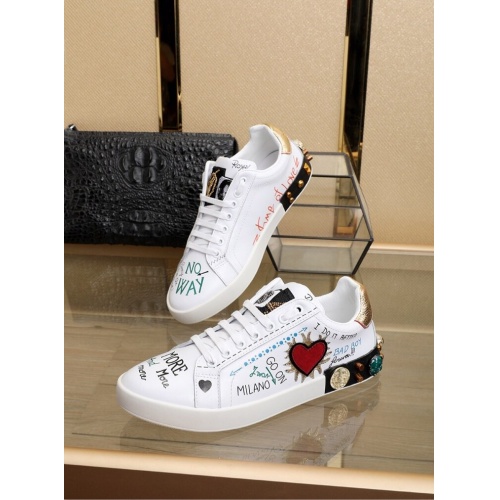 Replica Dolce & Gabbana D&G Casual Shoes For Men #755778 $97.00 USD for Wholesale