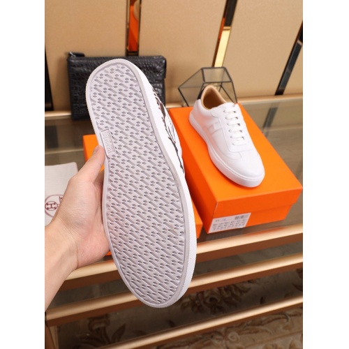 Replica Hermes Casual Shoes For Men #755925 $89.00 USD for Wholesale