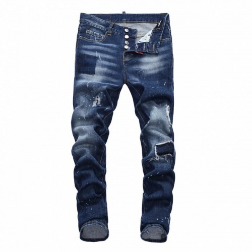 Dsquared Jeans For Men #757358 $61.00 USD, Wholesale Replica Dsquared Jeans