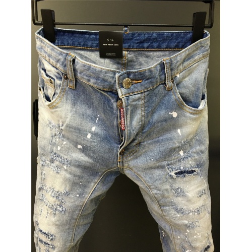 Replica Dsquared Jeans For Men #757587 $56.00 USD for Wholesale