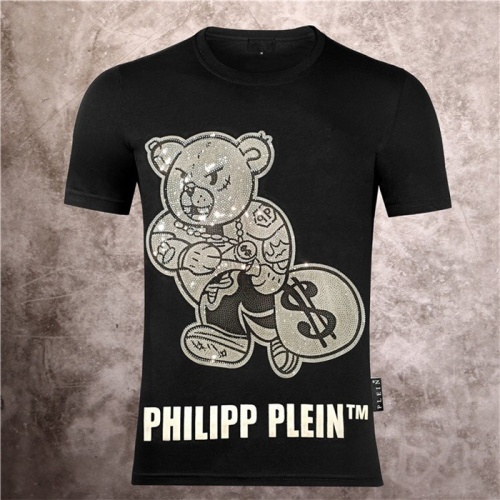 Philipp Plein PP T-Shirts Short Sleeved For Men #757721 $29.00 USD, Wholesale Replica Philipp Plein PP T-Shirts