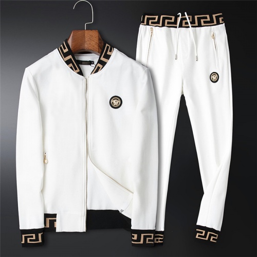 Versace Tracksuits Long Sleeved For Men #757985 $98.00 USD, Wholesale Replica Versace Tracksuits