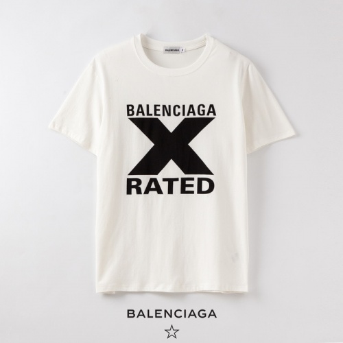 Balenciaga T-Shirts Short Sleeved For Men #758884 $25.00 USD, Wholesale Replica Balenciaga T-Shirts