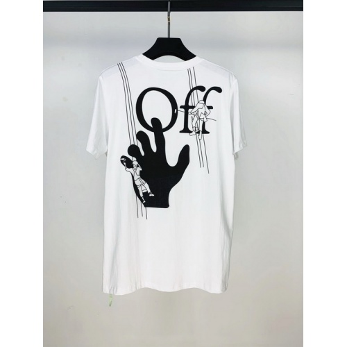 Off-White T-Shirts Short Sleeved For Men #759334 $27.00 USD, Wholesale Replica Off-White T-Shirts